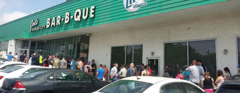 Kansas Citians line up for this barbecue. It can be yours for free and without the wait!