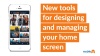 New app administrator tools give you total control over the design of your app home screen.